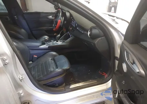 2020 Alfa Romeo Giulia Ti from USA, damaged, VIN ZARFAMBNXL7640449